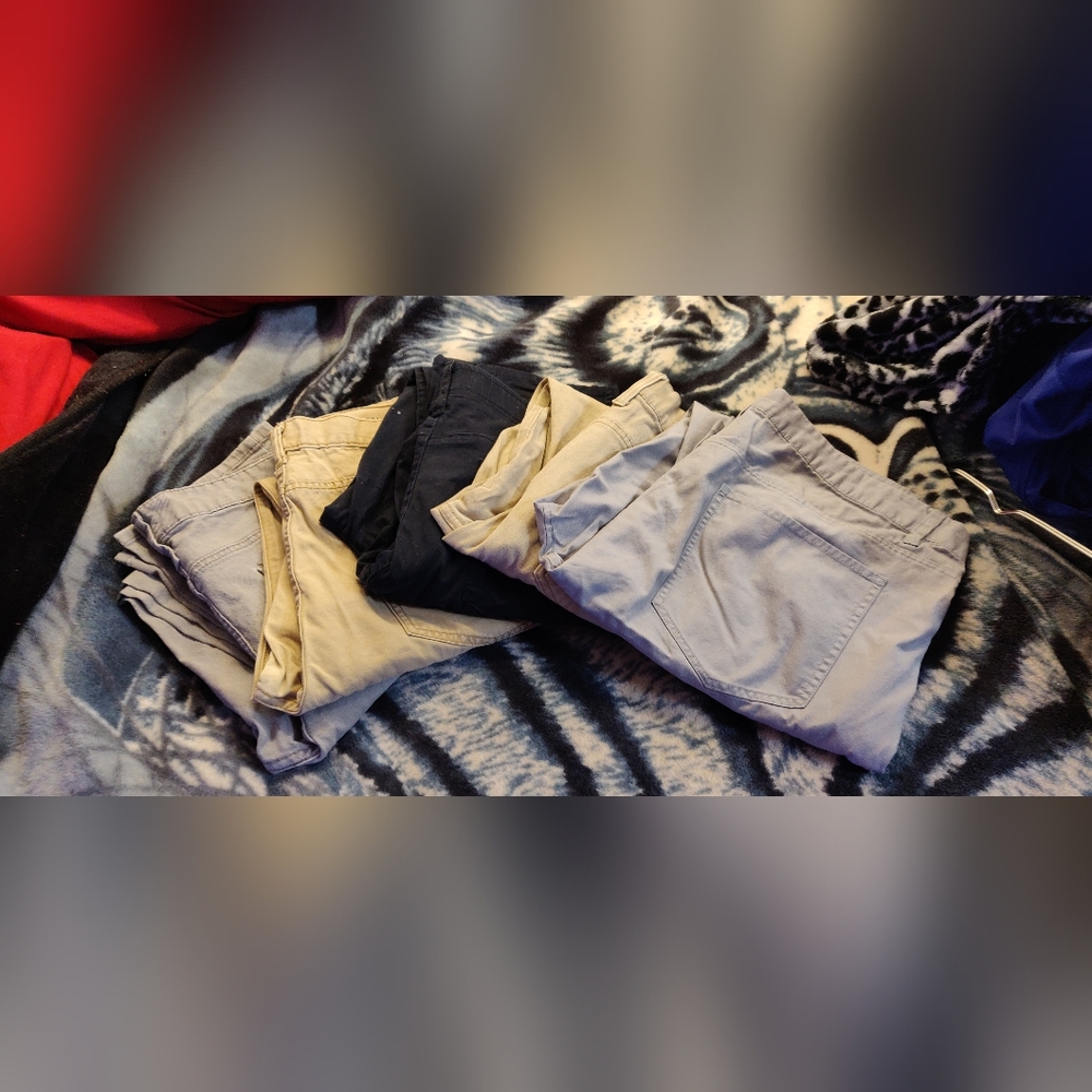 Mixed lot slow rise 5pocket work pants
